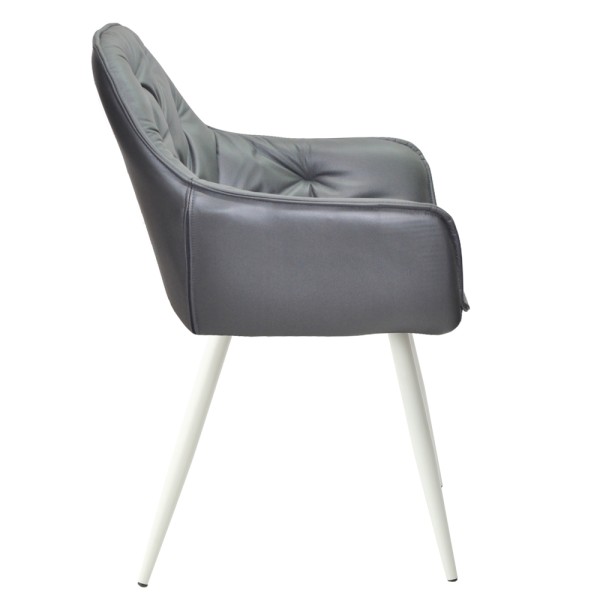 Крісло Nora white для кухні та кафе