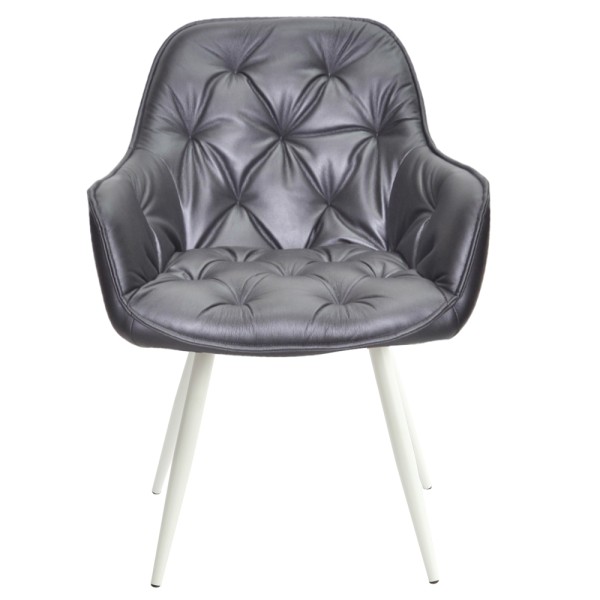 Крісло Nora white для кухні та кафе