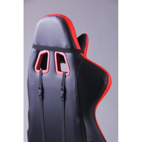 Крісло VR Racer Blaster червоний/чорний