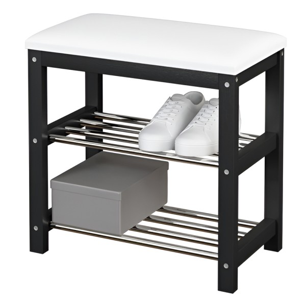 Банкетка Прем'єра міні для передпокою з полицями для взуття