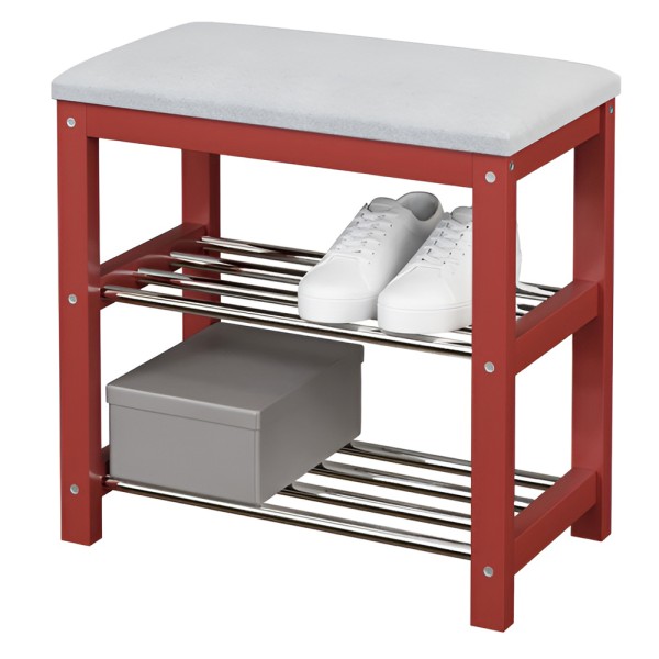 Банкетка Прем'єра міні для передпокою з полицями для взуття