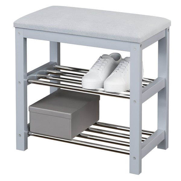 Банкетка Прем'єра міні для передпокою з полицями для взуття