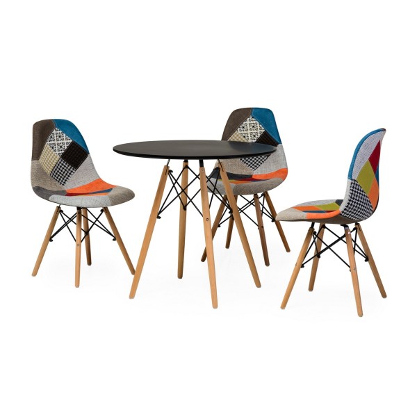 Стіл TM-35 d80 — стильний сучасний стіл для кухні