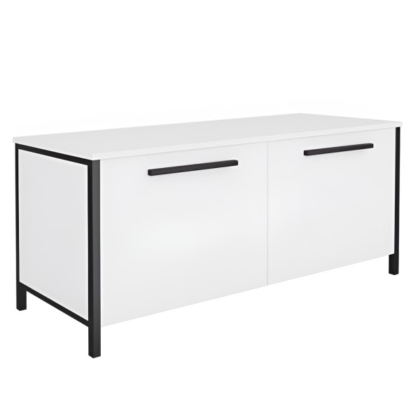 Тумба для взуття Сієста чорний метал