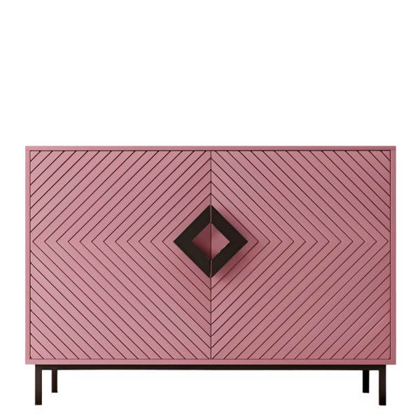 Тумба для взуття Оксфорд 2 чорний метал