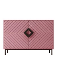 Тумба для взуття Оксфорд 2 чорний метал