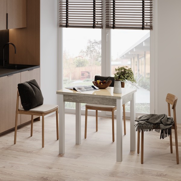 Стіл-трансформер Dinner Glass для вашої кухні