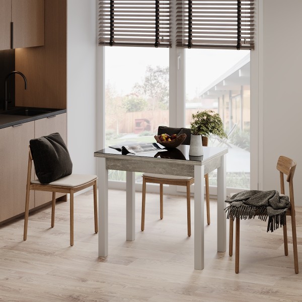 Стіл-трансформер Dinner Glass для вашої кухні