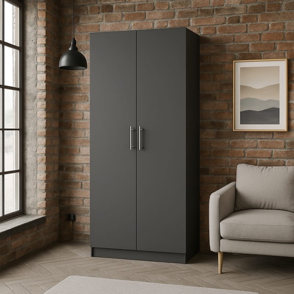 Шафа розпашна ШР 1 ДСП для спальні та передпокою