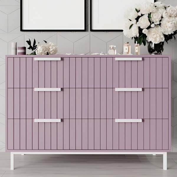 Комод Нью-Йорк 2 білий метал - сучасний стиль для вашої спальні