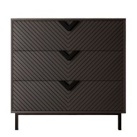 Комод Оксфорд черный металл