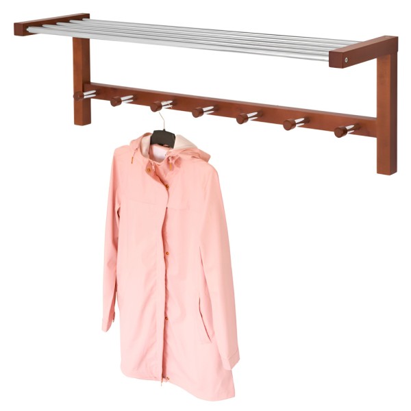 Настінна вішалка NVD-02 з масиву берези