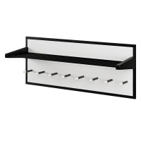 Настінна вішалка Верона 1 чорний метал