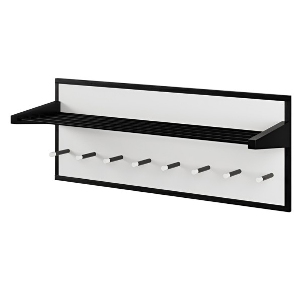 Настінна вішалка Верона 1 чорний метал