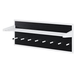 Настінна вішалка Верона 1 білий метал