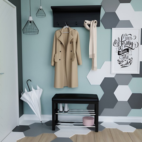 Настінна вішалка Інфініті - для вашого передпокою