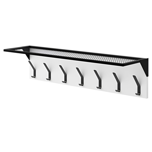 Настінна вішалка ЛТ чорний метал - Стиль для вашого передпокою