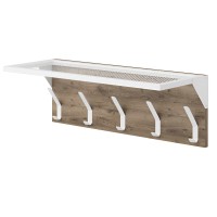 Настенная вешалка ЛТ белый металл