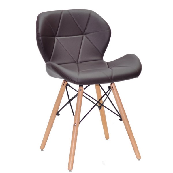 Стілець Crown wood – сучасний стілець для кухні та кафе