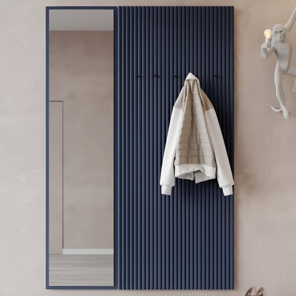 Настінна вішалка із дзеркалом Елеон – сучасний стиль для вашого передпокою