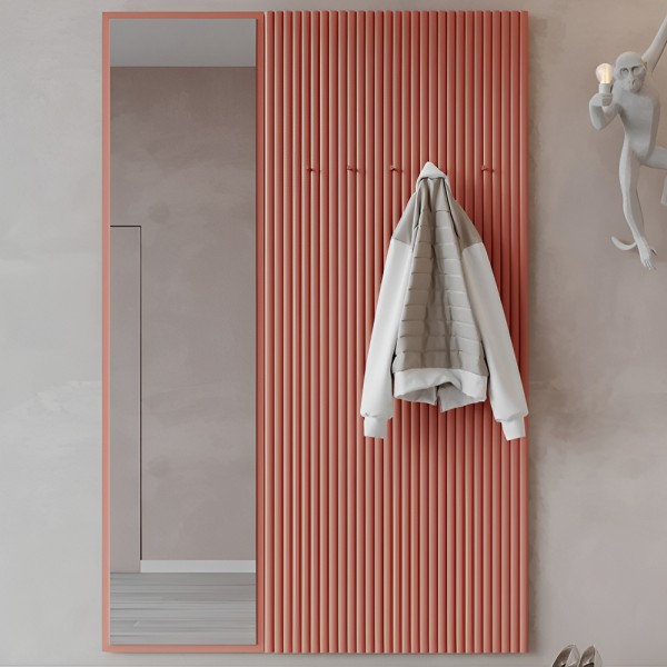 Настінна вішалка із дзеркалом Елеон – сучасний стиль для вашого передпокою