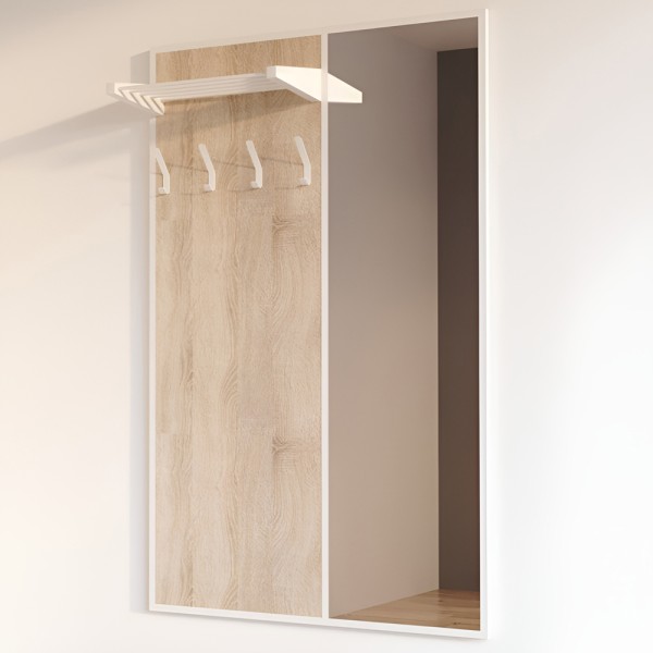 Настінна вішалка із дзеркалом Флорида 2 для вашого передпокою