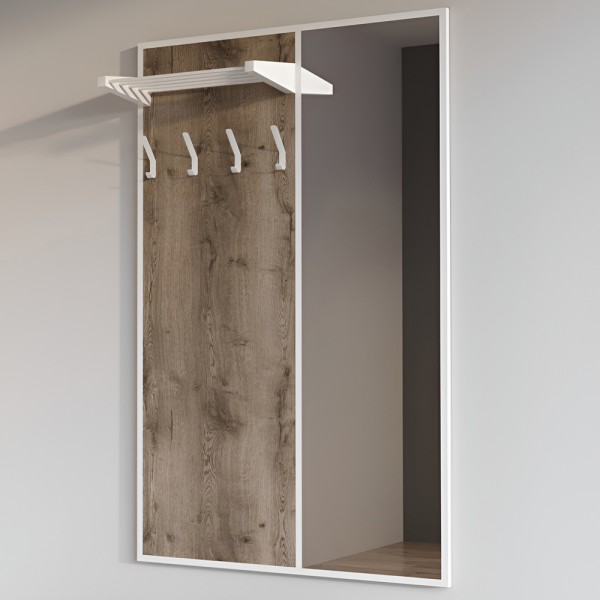 Настінна вішалка із дзеркалом Флорида 2 для вашого передпокою