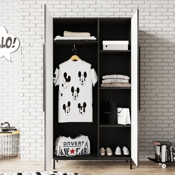 Шафа Бруклін — стильна шафа у сучасному стилі лофт