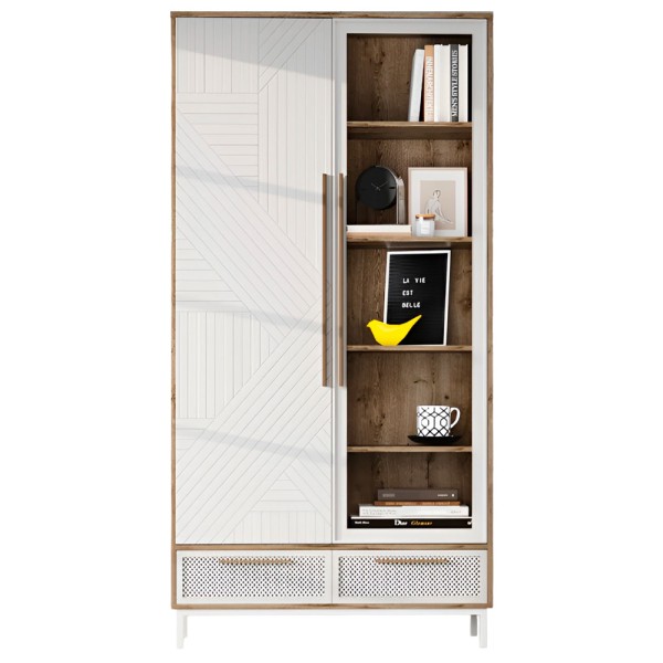 Шафа-вітрина Бруклін 2: стиль та функціональність для вашої вітальні