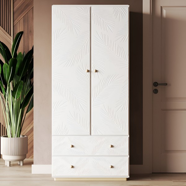 Шафа Кардинал 2 — сучасна дизайнерська шафа з масиву берези