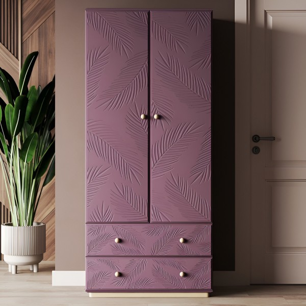 Шафа Кардинал 2 — сучасна дизайнерська шафа з масиву берези