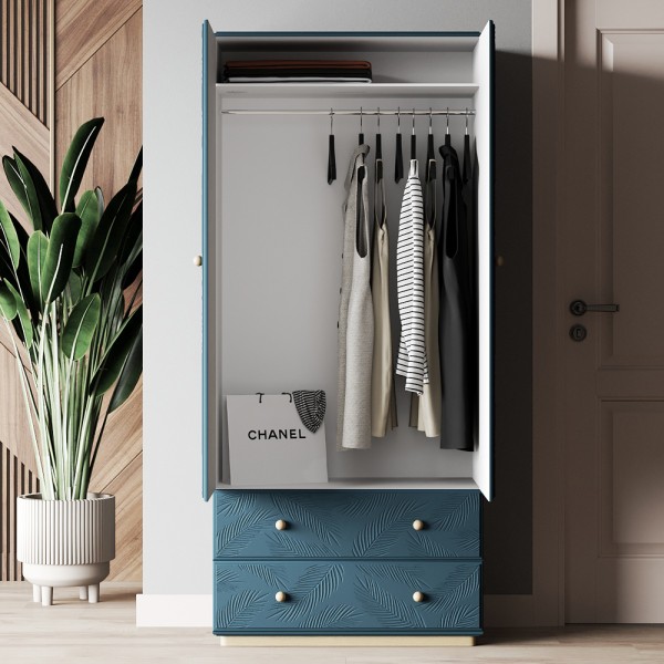 Шафа Кардинал 2 — сучасна дизайнерська шафа з масиву берези