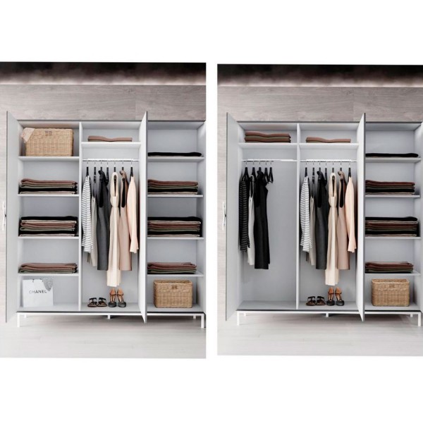 Шафа Нью-Йорк 2 чорний метал для сучасного інтер'єру