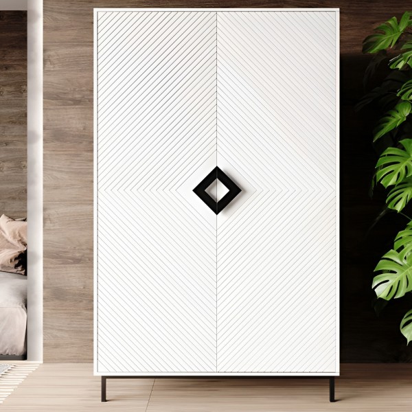 Шафа Оксфорд чорний метал — стиль та комфорт для вашого інтер'єру