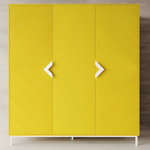 Шафа Оксфорд 2 білий метал - Стиль та функціональність для вашої спальні