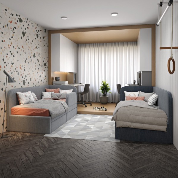 М'яке дитяче ліжко Bari 2 — для комфортного сну вашої дитини