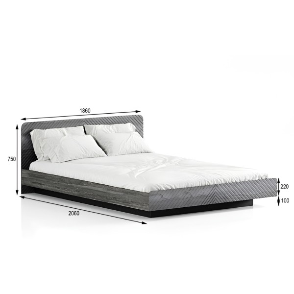 Ліжко Бруклін: стильне та функціональне для вашої спальні