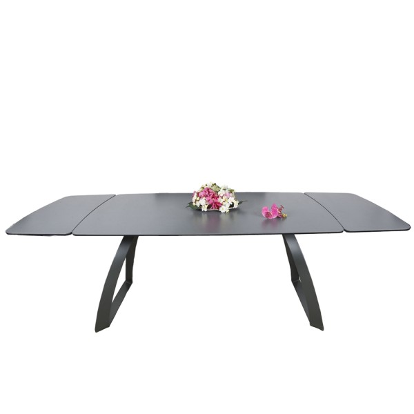Стіл London мокрий асфальт - Розкладний стіл для сучасної кухні