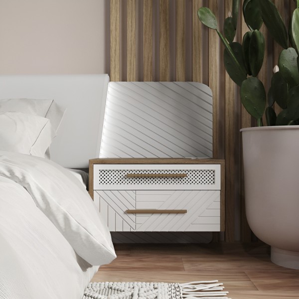 Ліжко з тумбами Бруклін 2 для стильного інтер'єру вашої спальні