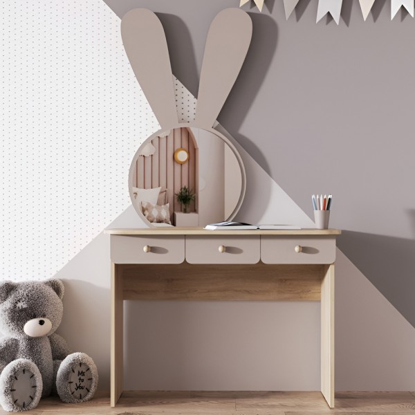 Стіл Аріель з дзеркалом — стильний письмовий стіл для дому