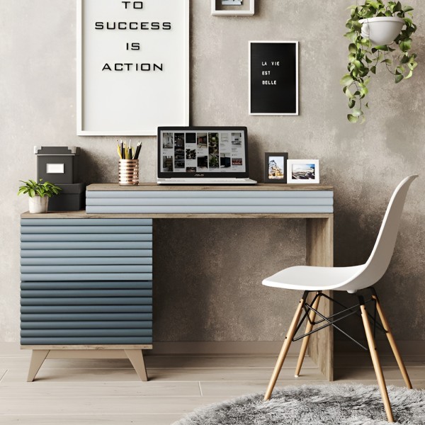 Стіл Компаніт: сучасний письмовий стіл з масиву берези