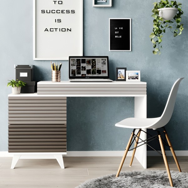 Стіл Компаніт: сучасний письмовий стіл з масиву берези