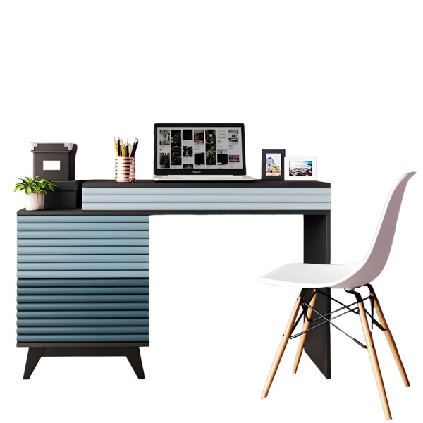 Стіл Компаніт: сучасний письмовий стіл з масиву берези