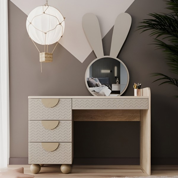 Стіл Сімба 2 з дзеркалом – стильний і функціональний