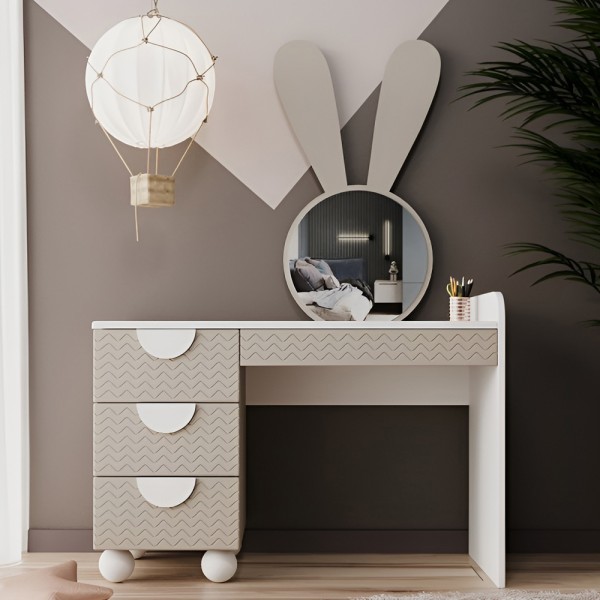 Стіл Сімба 2 з дзеркалом – стильний і функціональний