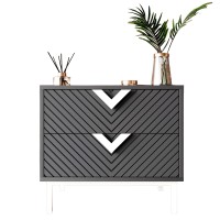 Тумба Оксфорд білий метал