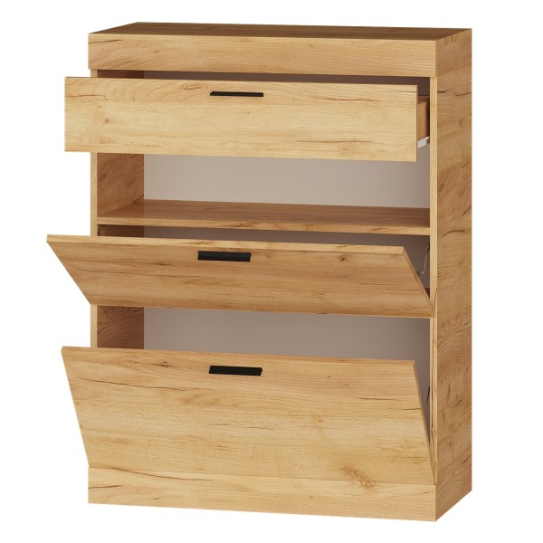 Тумба для взуття Соната Крафт 800 — стильний вибір для вашого передпокою