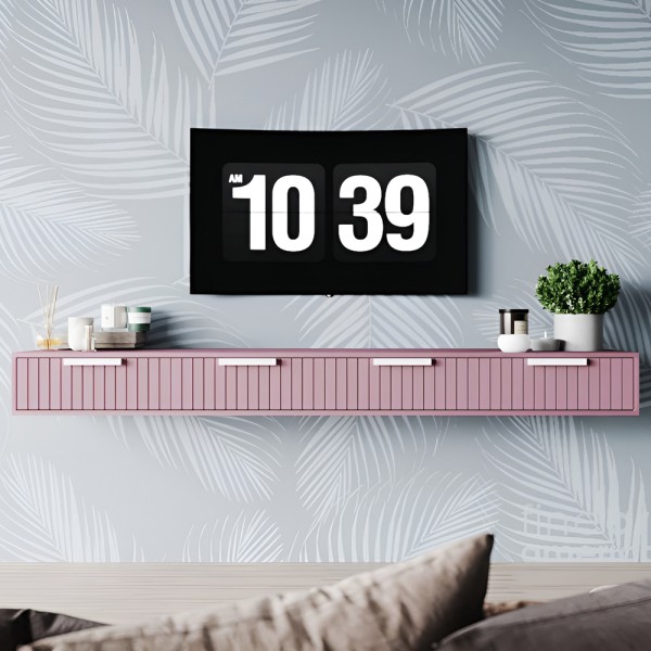 Тумба під ТВ Нью-Йорк з білими ручками для вашої вітальні