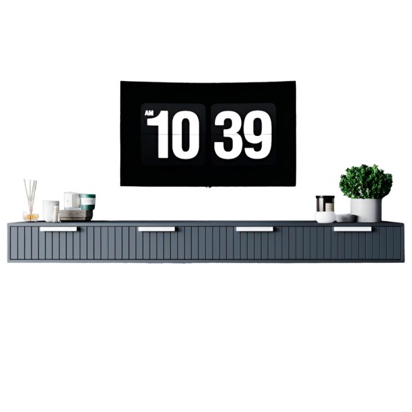 Тумба під ТВ Нью-Йорк з білими ручками для вашої вітальні