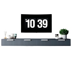 Тумба під ТВ Нью-Йорк білі ручки